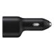 Автомобильное зарядное устройство Samsung 40W Car Charger (w/o Cable) EP-L4020NBEGRU - Black. Фото 5 из 6