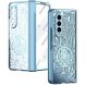 Защитный чехол UniCase Mechanical Legend для Samsung Galaxy Fold 4 - Blue. Фото 1 из 12