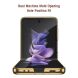 Защитный чехол GKK Fashion Shell для Samsung Galaxy Flip 4 - Purple. Фото 5 из 8