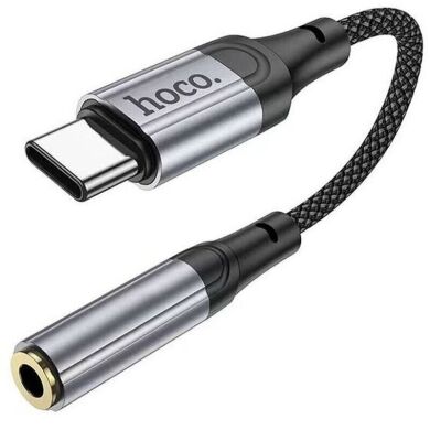 Переходник Hoco LS36 Fresh Digital Type-C to 3.5mm - Black