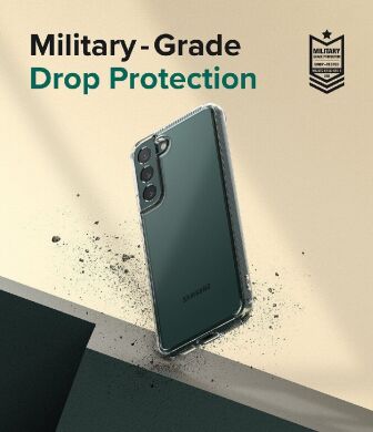 Защитный чехол RINGKE Fusion для Samsung Galaxy S22 Plus (S906) - Smoke Black