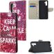 Чехол-книжка Deexe Color Wallet для Samsung Galaxy A04s (A047) / A13 5G (A136) - Keep Calm and Sparkle. Фото 6 из 6