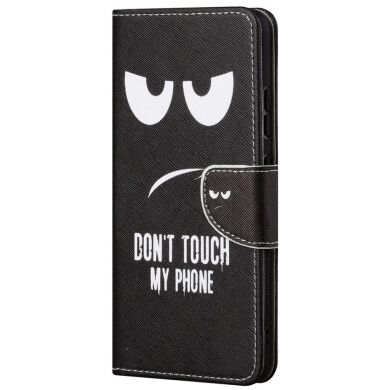 Чехол-книжка Deexe Color Wallet для Samsung Galaxy M52 (M526) - Don't Touch My Phone