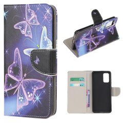 Чохол-книжка Deexe Color Wallet для Samsung Galaxy S20 FE (G780) - Vivid Butterflies