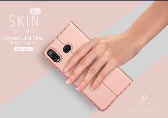 Чехол-книжка DUX DUCIS Skin Pro для Samsung Galaxy A6s - Black