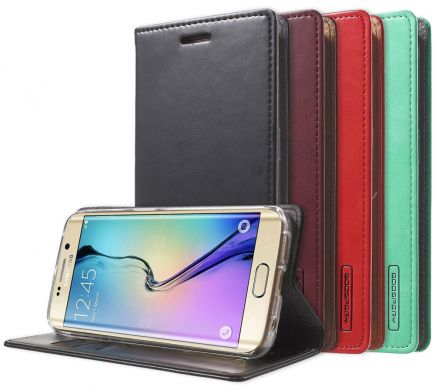 Чехол-книжка MERCURY Classic Flip для Samsung Galaxy S6 edge (G925) - Pink