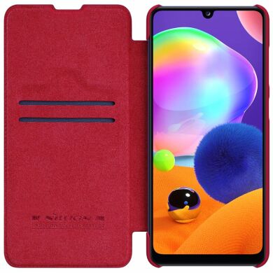 Чехол-книжка NILLKIN Qin Series для Samsung Galaxy A31 (A315) - Red