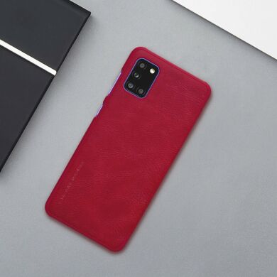 Чехол-книжка NILLKIN Qin Series для Samsung Galaxy A31 (A315) - Red