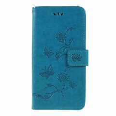 Чехол-книжка UniCase Flower Pattern для Samsung Galaxy A10 (A105) - Blue