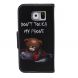 Чехол-книжка UniCase Life Style для Samsung Galaxy S6 (G920) - Don't Touch My Phone. Фото 2 из 7