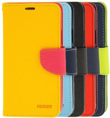 Чехол Mercury Cross Series для Samsung Galaxy S5 mini (G800) - Yellow