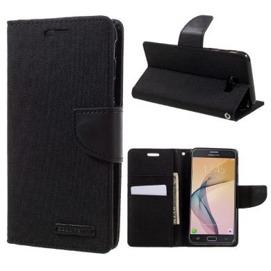 Чехол MERCURY Canvas Diary для Samsung Galaxy J5 Prime - Black