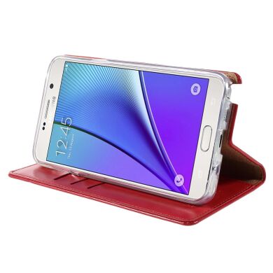 Чехол MERCURY Classic Flip для Samsung Galaxy Note 5 (N920) - Red