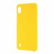 Пластиковый чехол Deexe Hard Shell для Samsung Galaxy A10 (A105) - Yellow. Фото 2 из 3
