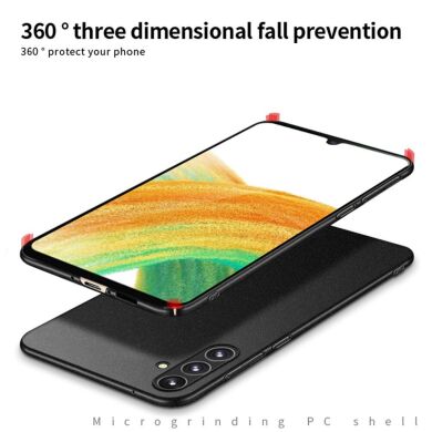 Пластиковый чехол MOFI Matte Series для Samsung Galaxy A55 (A556) - Black