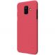 Пластиковый чехол NILLKIN Frosted Shield для Samsung Galaxy A6 2018 (A600) - Red. Фото 5 из 16