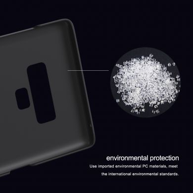 Пластиковый чехол NILLKIN Frosted Shield для Samsung Galaxy Note 9 (N960) - Black