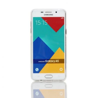 Силиконовая накладка Deexe S Line для Samsung Galaxy A5 (2016) - Transparent