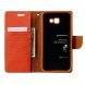 Чехол-книжка MERCURY Canvas Diary для Samsung Galaxy A7 2017 (A720) - Orange. Фото 5 из 7