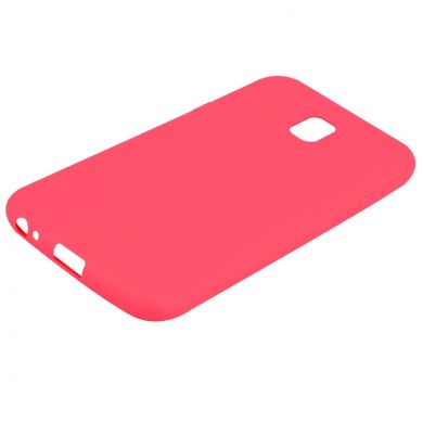 Силиконовый (TPU) чехол Deexe Soft Case для Samsung Galaxy J3 2017 (J330) - Red