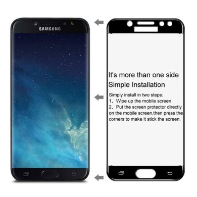 Защитное стекло IMAK 3D Full Protect для Samsung Galaxy J7 2017 (J730) - White