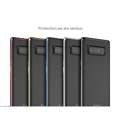 Защитный чехол IPAKY Hybrid для Samsung Galaxy Note 8 (N950) - Silver