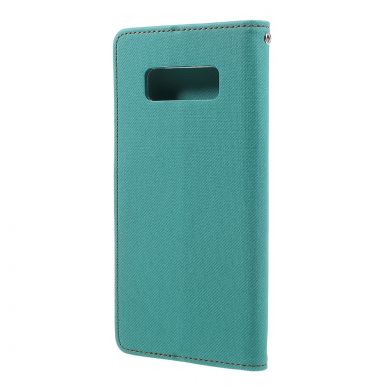 Чехол-книжка ROAR KOREA Cloth Texture для Samsung Galaxy Note 8 (N950) - Green