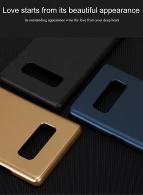 Пластиковый чехол LENUO Silky Touch для Samsung Galaxy Note 8 (N950) - Black