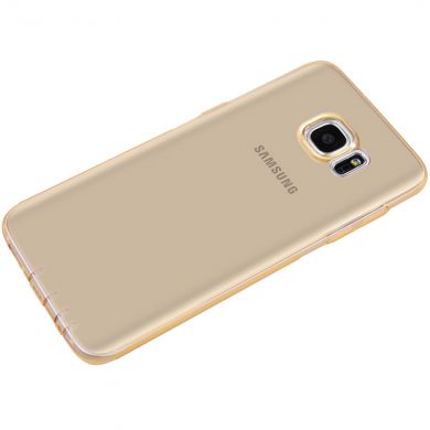 Силиконовая накладка NILLKIN Nature TPU для Samsung Galaxy S7 Edge (G935) - Gold