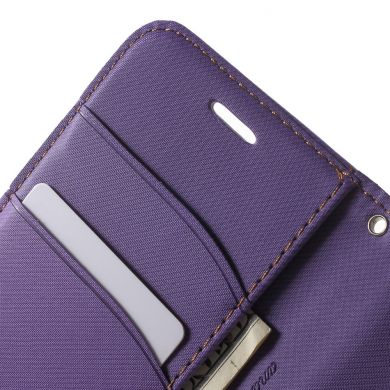 Чехол-книжка ROAR KOREA Cloth Texture для Samsung Galaxy S7 (G930) - Violet