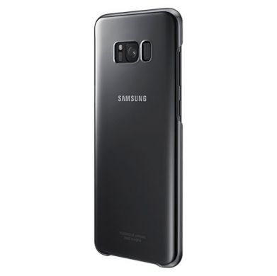 Пластиковий чохол Clear Cover для Samsung Galaxy S8 Plus (G955) EF-QG955CBEGRU, Черный