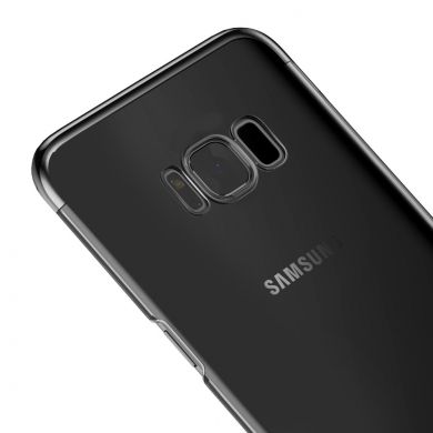 Пластиковый чехол BASEUS Glitter Shell для Samsung Galaxy S8 Plus (G955) - Black