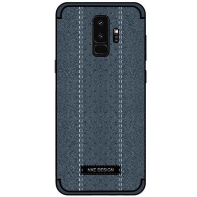 Защитный чехол NXE Leather Cover для Samsung Galaxy S9 Plus (G965) - Dark Blue