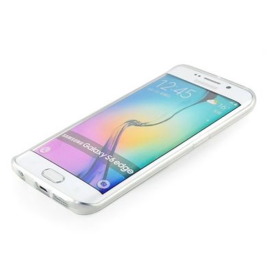 Силиконовая накладка Deexe Life Style для Samsung Galaxy S6 edge (G925) - Elephant Pattern