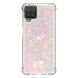 Силиконовый (TPU) чехол Deexe Liquid Glitter для Samsung Galaxy A12 (A125) / A12 Nacho (A127) / M12 (M127) - Pink. Фото 2 из 7