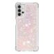Силиконовый (TPU) чехол Deexe Liquid Glitter для Samsung Galaxy A32 5G (А326) - Pink Stars. Фото 2 из 7