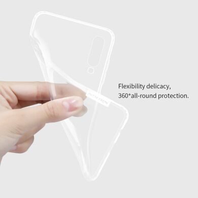 Силиконовый (TPU) чехол NILLKIN Nature для Samsung Galaxy A70 (A705) - Transparent