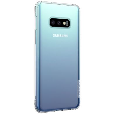 Силиконовый (TPU) чехол NILLKIN Nature для Samsung Galaxy S10e - White