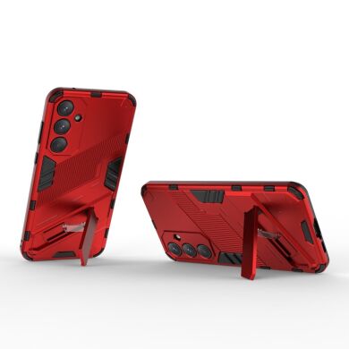 Защитный чехол Deexe Bibercas для Samsung Galaxy A55 (A556) - Red