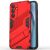 Защитный чехол Deexe Bibercas для Samsung Galaxy A55 (A556) - Red