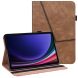 Защитный чехол Deexe Business Cover для Samsung Galaxy Tab S9 (X710/716) - Brown. Фото 1 из 11