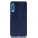 Защитный чехол Deexe Croco Style для Samsung Galaxy A7 2018 (A750) - Dark Blue. Фото 2 из 4