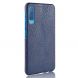 Защитный чехол Deexe Croco Style для Samsung Galaxy A7 2018 (A750) - Dark Blue. Фото 3 из 4