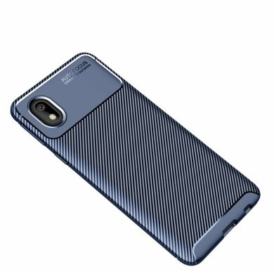 Защитный чехол Deexe Fusion для Samsung Galaxy A01 Core (A013) - Blue