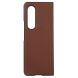 Защитный чехол Deexe Leather Case для Samsung Galaxy Fold 3 - Brown. Фото 2 из 5