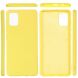 Защитный чехол Deexe Silicone Case для Samsung Galaxy A31 (A315) - Yellow. Фото 1 из 5