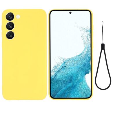 Защитный чехол Deexe Silicone Case для Samsung Galaxy S23 - Yellow