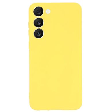 Защитный чехол Deexe Silicone Case для Samsung Galaxy S23 - Yellow