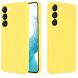 Защитный чехол Deexe Silicone Case для Samsung Galaxy S23 - Yellow. Фото 1 из 7