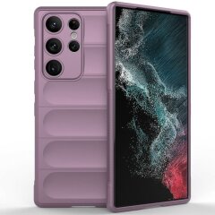 Защитный чехол Deexe Terra Case для Samsung Galaxy S23 Ultra - Light Purple